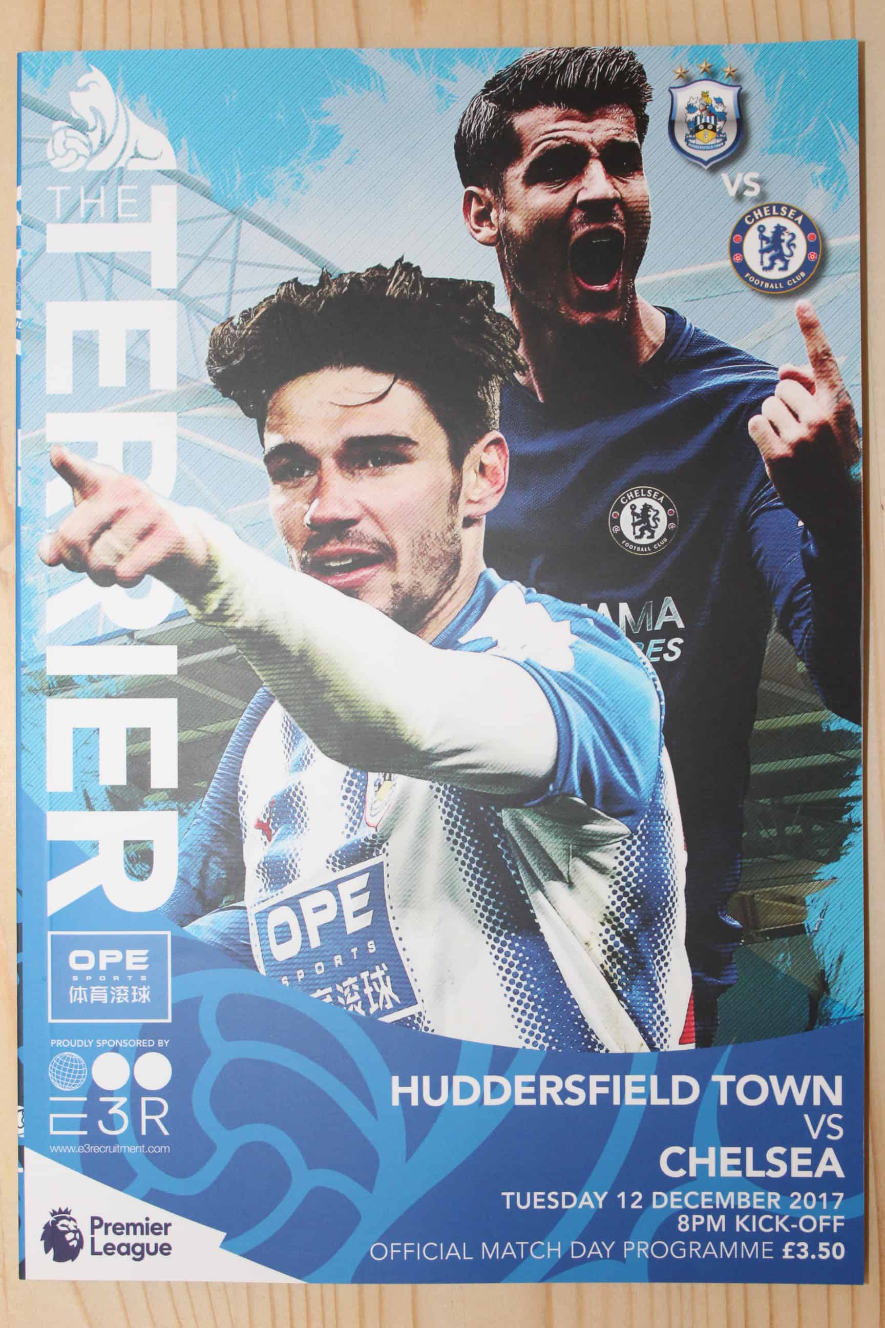 Huddersfield Town FC v Chelsea FC